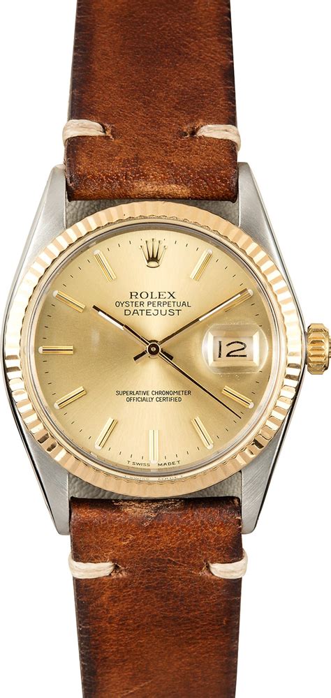 leather band for rolex|rolex leather band women's watch.